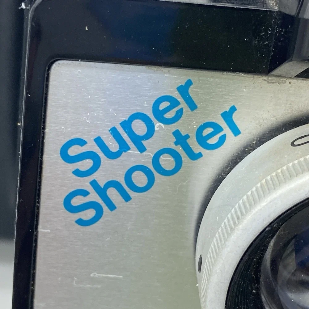 Vintage Polaroid Super Shooter Land Camera W/Flash Untested Instant‎ Film 70's